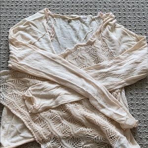 Cute light linen/cotton wrap from Anthropologie